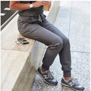 Figs Jogger Scrub Pants Gray Size Small